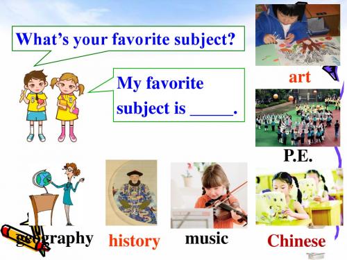 【最新】人教版七年级英语上册unit 9 my favorite subject is science Section A 2a-2d 精品课件