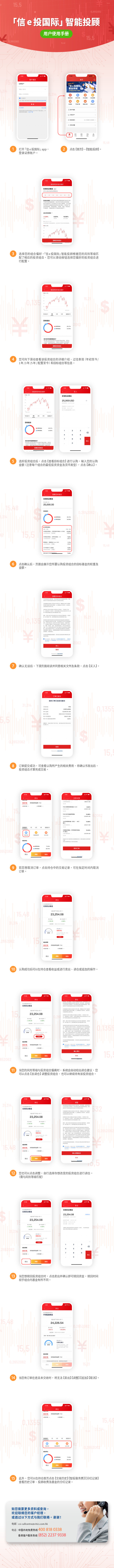 信 e 投国际智能投顾 用户使用手册说明书