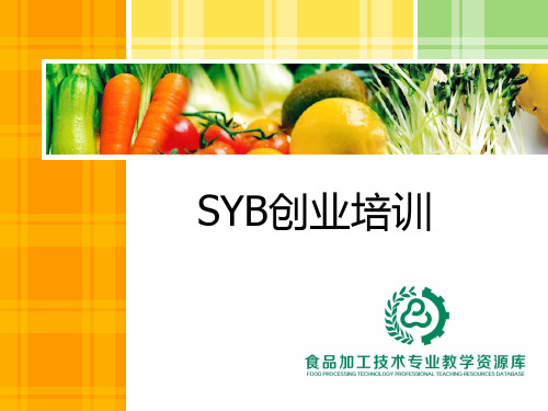 SYB创业培训第三步：评估你的市场2(精)