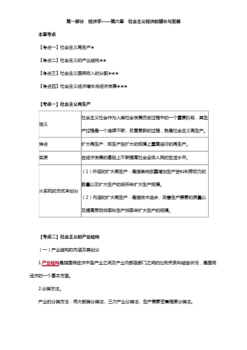 初级经济师经济基础考点讲解 (6)