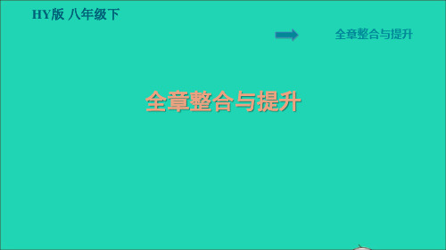 2022年八年级物理下册第7章运动和力全章整合与提升习题课件新版粤教沪版