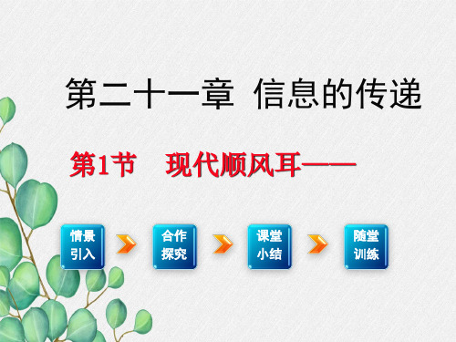 《现代顺风耳--电话》课件 (省优)2022年人教版物理精品