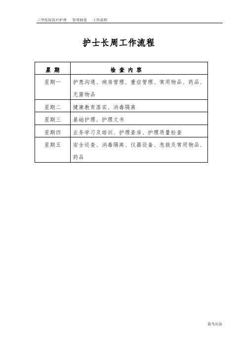 [推荐]三甲医院-急诊护理工作流程 二(26页)(001)