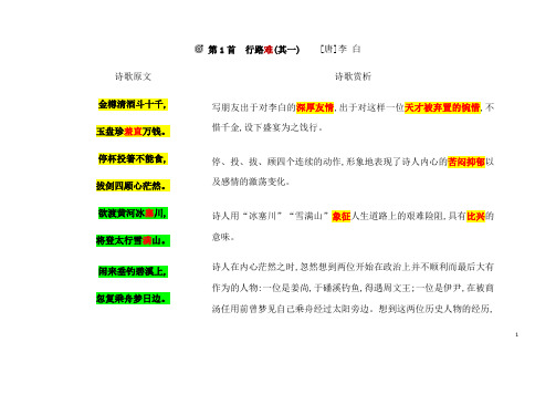 (名师整理)最新部编人教版语文九年级上册《课内古诗词赏析及提升训练》(含答案)