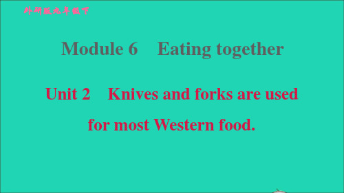 年级英语下册Module6EatingtogetherUnit2Knive习题课件