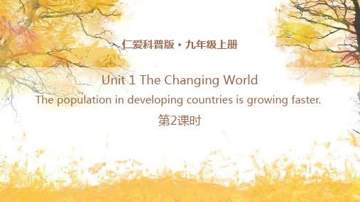 《Thepopulationindevelopingcountriesisgrowingf