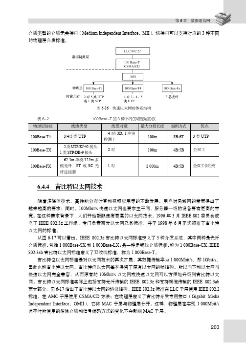 吉比特以太网技术_数据通信技术（第3版）_[共2页]