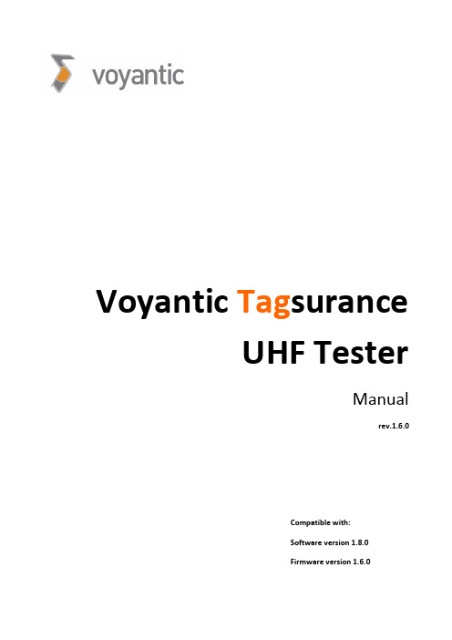 voyantic-Tagsurance Manual