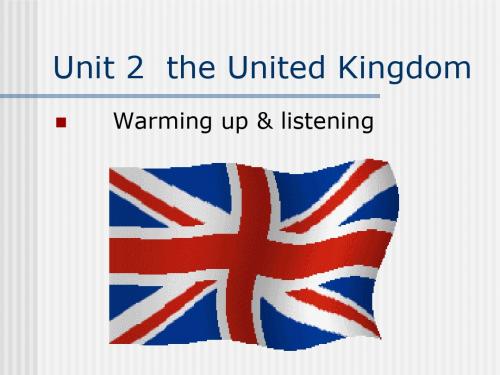人教版高中英语必修5Unit2课件U2 Warming up and listening 7