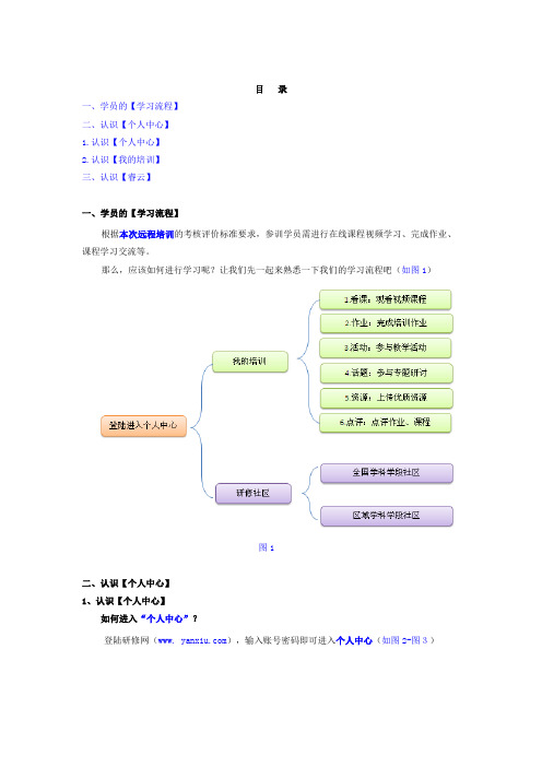 培训学员平台操作手册