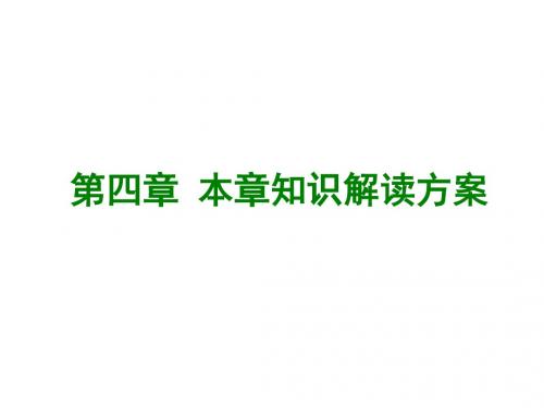 新北师大版七年级数学上册课件第四章第四章 本章知识解读方案 (共21张PPT)