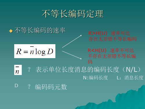 不等长编码定理