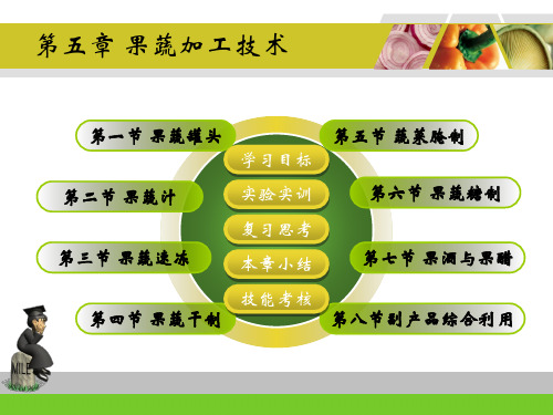 果蔬贮藏与加工PPT课件