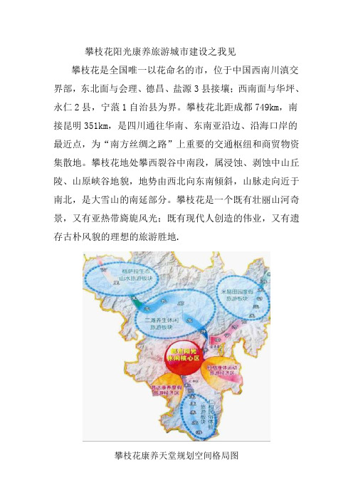 攀枝花阳光康养旅游城市建设之我见