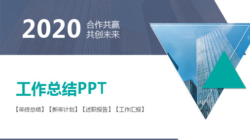医药代表销售工作总结PPT