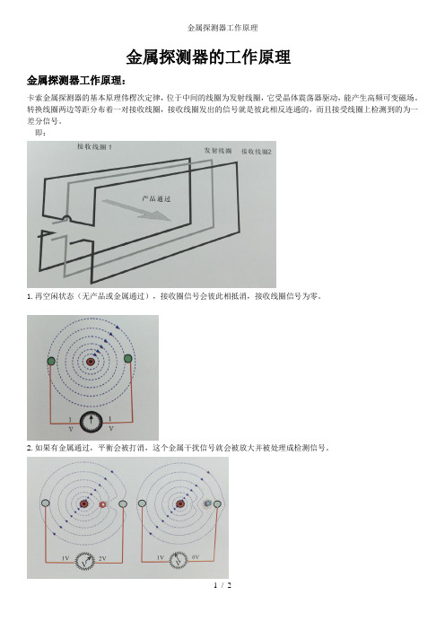 金属探测器工作原理