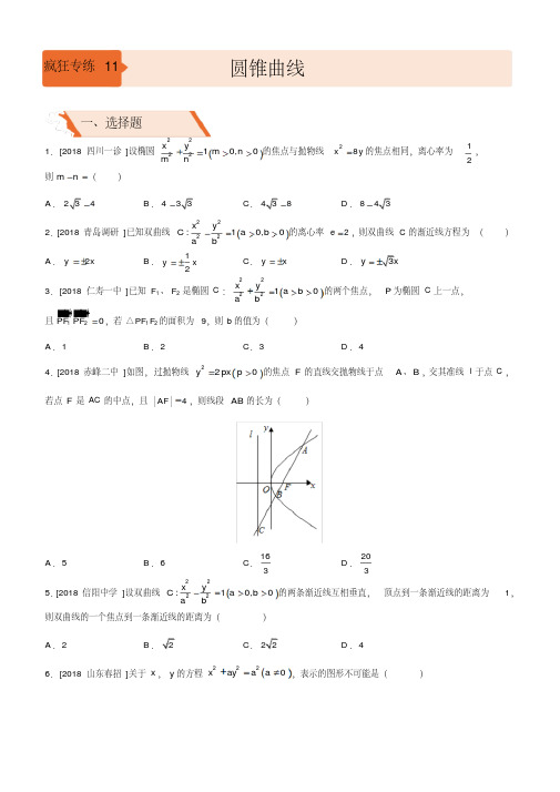 2019高考备考数学选择填空狂练十套Word版含解析