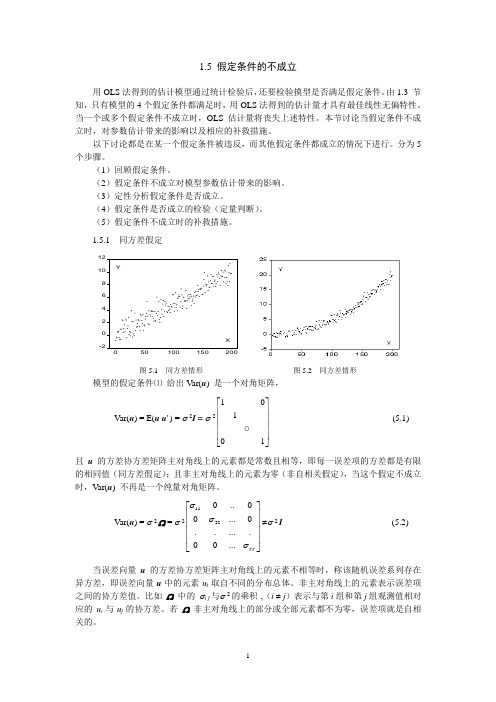 异方差与自相关