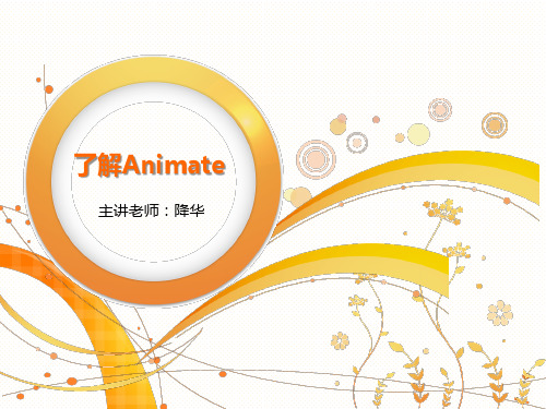 了解Animate