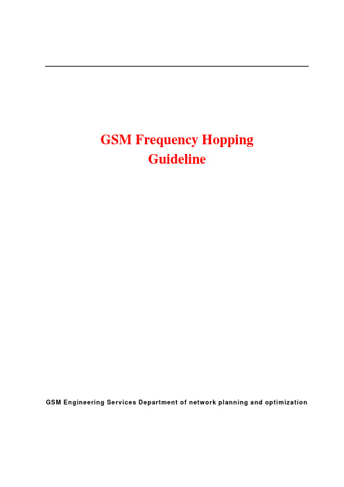 GSM Frequency Hopping