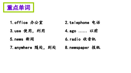 六年级上册英语单元知识清单Unit4∣译林版(三起) (共7张PPT)