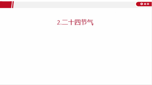 2022年高考地理总复习专项拔高抢分练2二十四节气