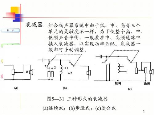 现代音响与调音技术课件第9次课