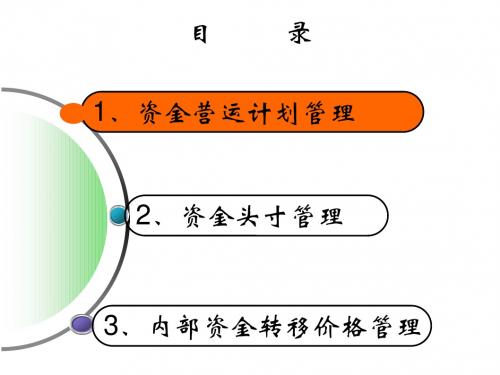 商业银行资金营运管理讲义