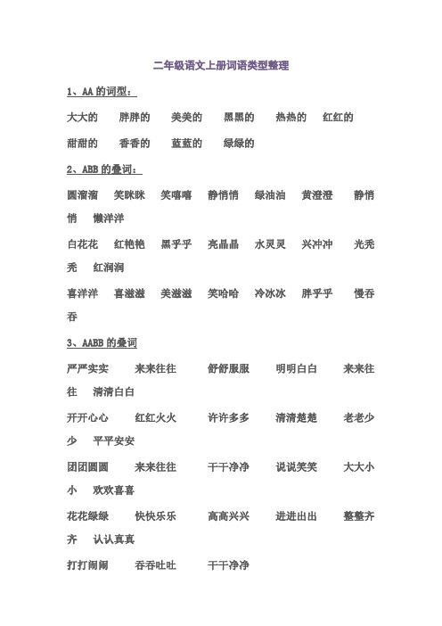 二年级语文复习资料(1)Microsoft Word 文档