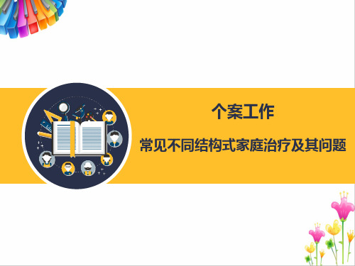 个案工作：常见不同结构式家庭治疗及其问题