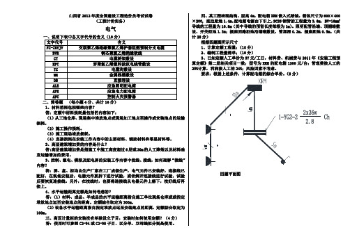 山西省度全国建设工程造价员考试试卷知识交流