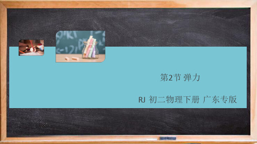 元宝区X中学八年级物理下册 第七章 力 第2节 弹力同步练习课件 新版新人教版2