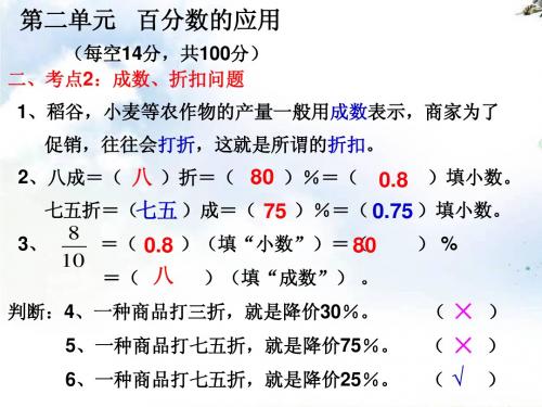 《百分数复习》