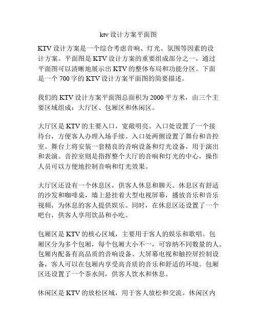 ktv设计方案平面图