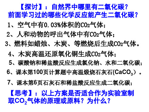 课题2二氧化碳制取的研究-曹.ppt