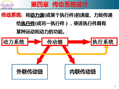 哈工大机械系统设计第四章