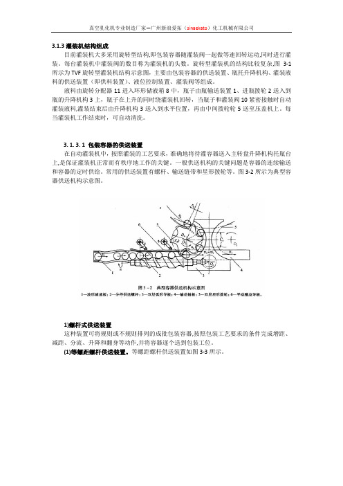 液体灌装机结构组成有哪些？