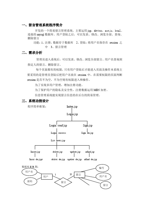 留言管理系统