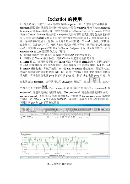 Ixchariot的使用