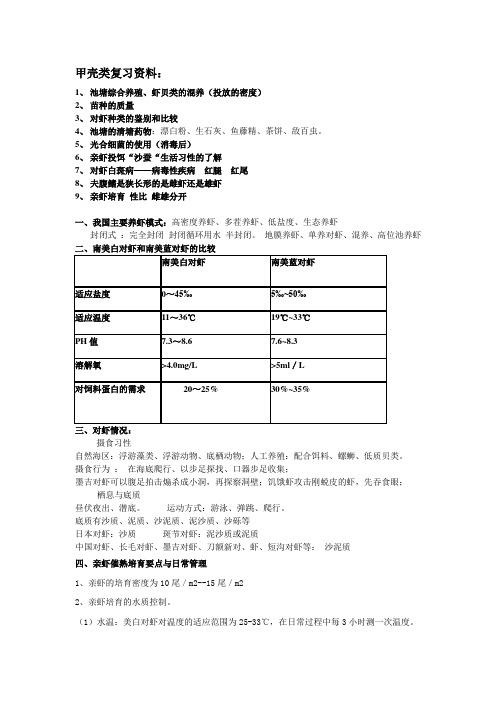 虾蟹类增养殖技术