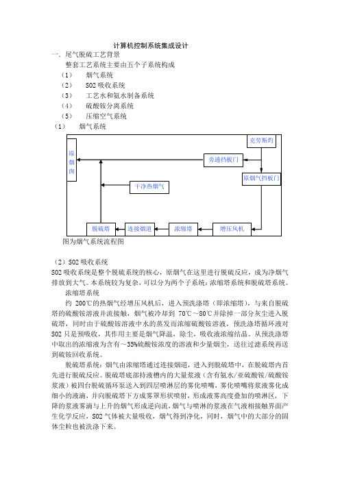 计算机控制系统集成设计