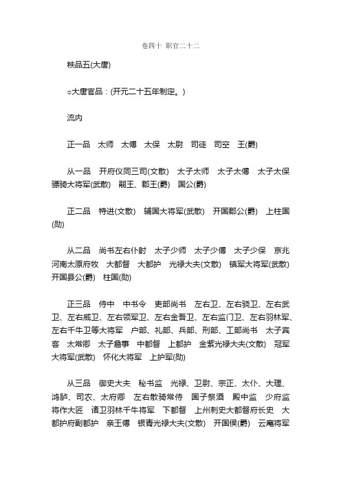 通典-卷四十职官二十二_国学经典