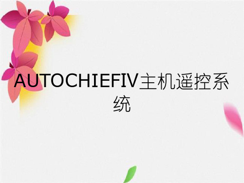 AUTOCHIEFⅣ主机遥控系统