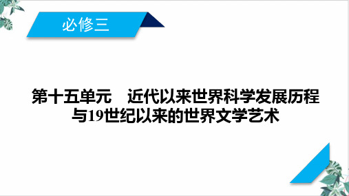 近代以来世界的科学发展历程-高考历史一轮复习公开课PPT