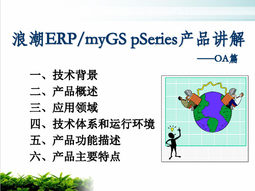 浪潮ERP、myGS pSeries产品讲解之OA篇课件演示(36张)