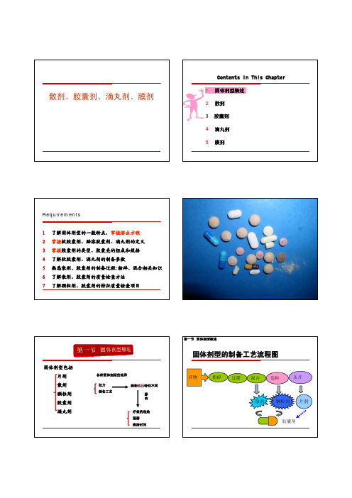 散剂、胶囊剂、滴丸剂、膜剂_pdf