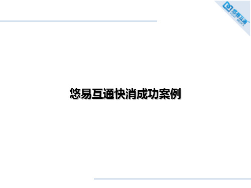 快消品互联网营销成功案例悠易互通ppt课件