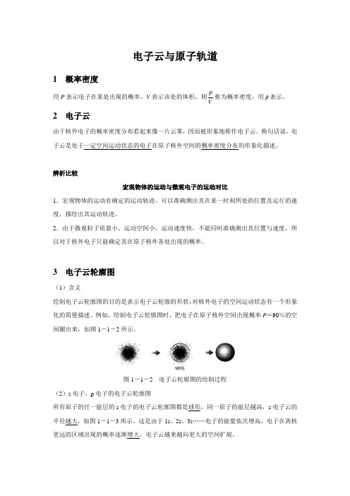 【知识解析】电子云与原子轨道