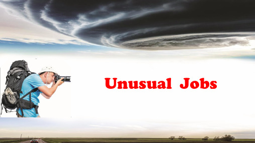 八年级上学期早读阅读理解练习 Unusual Jobs 课件(共16张PPT)