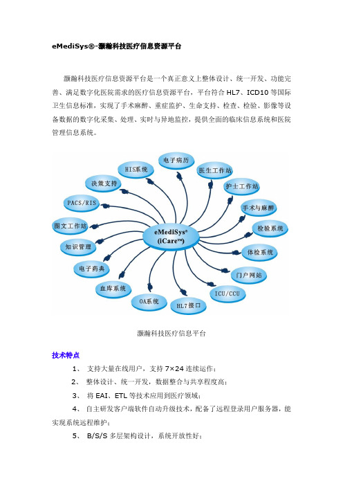 灏瀚科技医疗信息平台